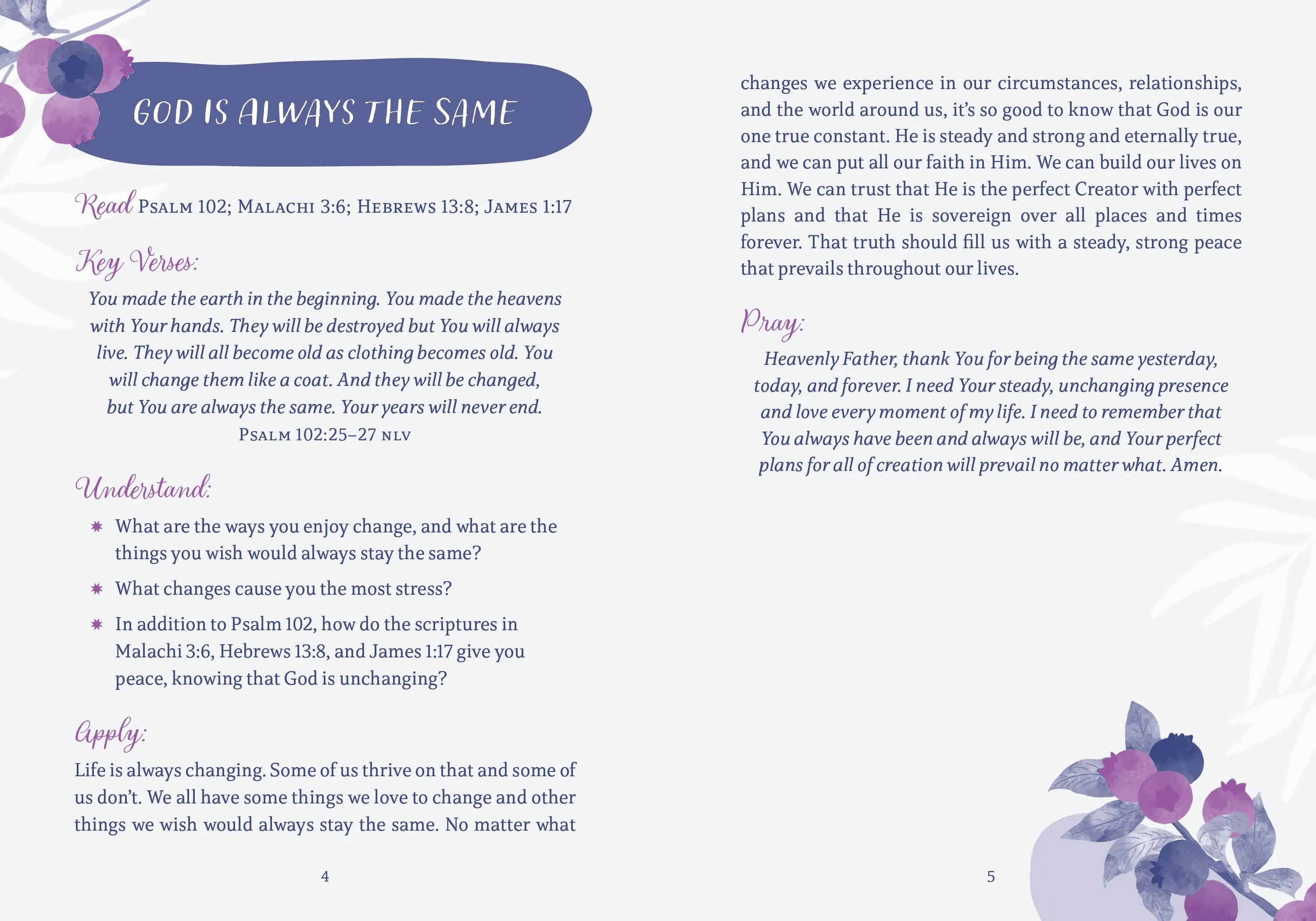 Grow to Love God's Word