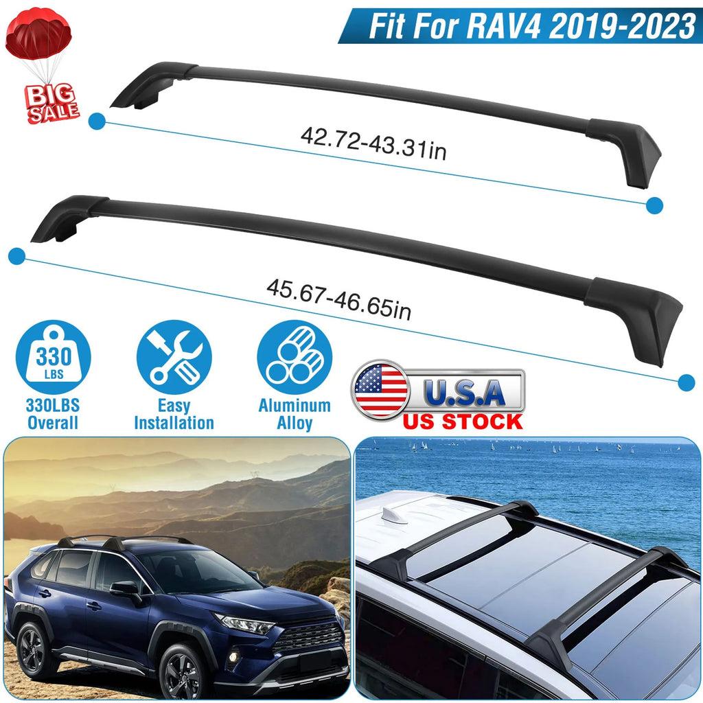 Car Roof Rack Cross Bars Aluminum Alloy