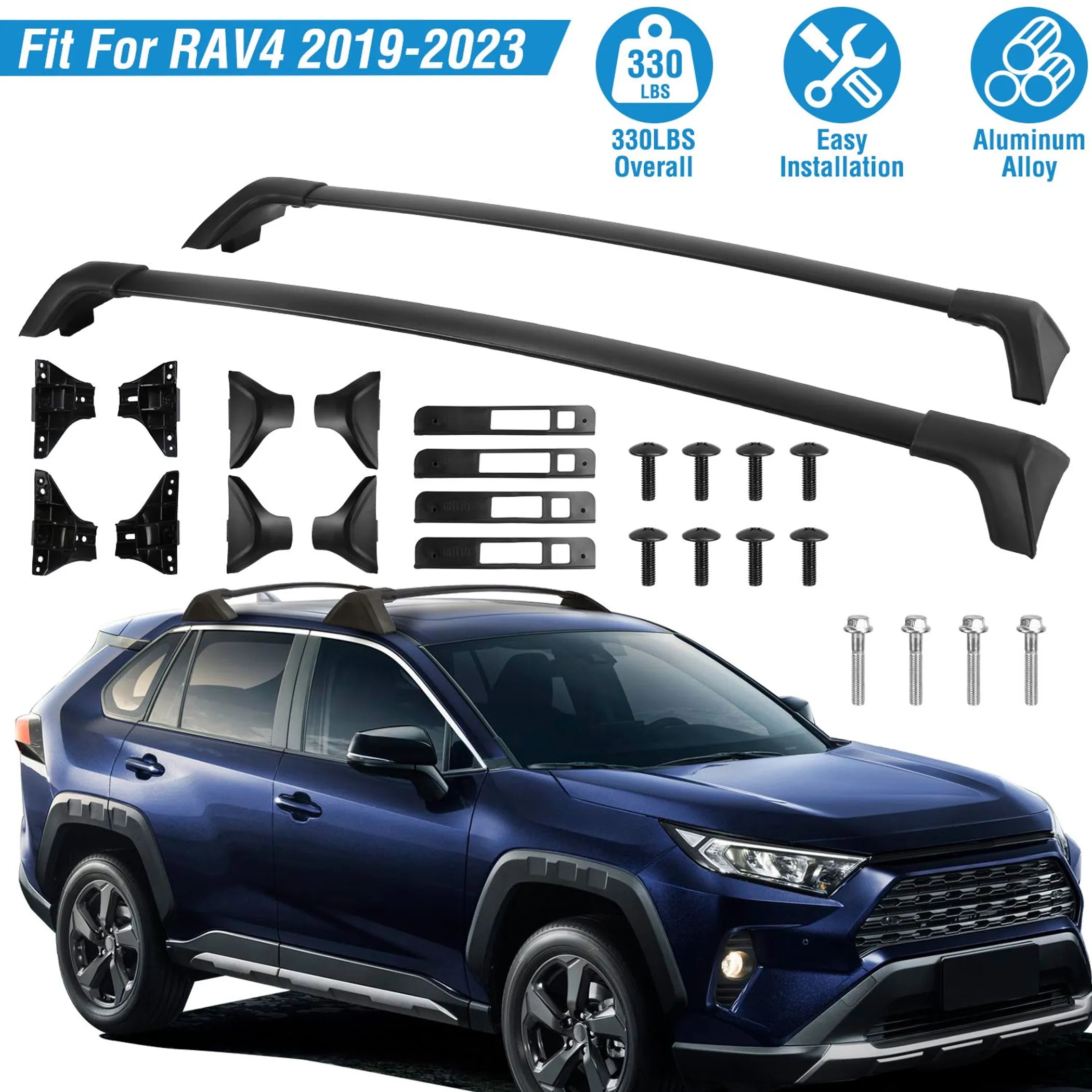 Car Roof Rack Cross Bars Aluminum Alloy