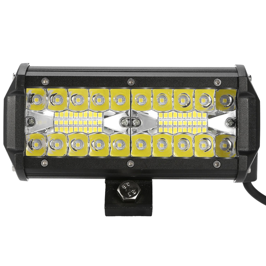 7" LED Light Bar 120W 12000LM LED