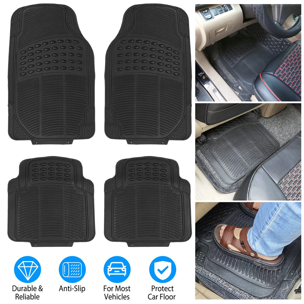 4Pcs Automotive Floor Mats