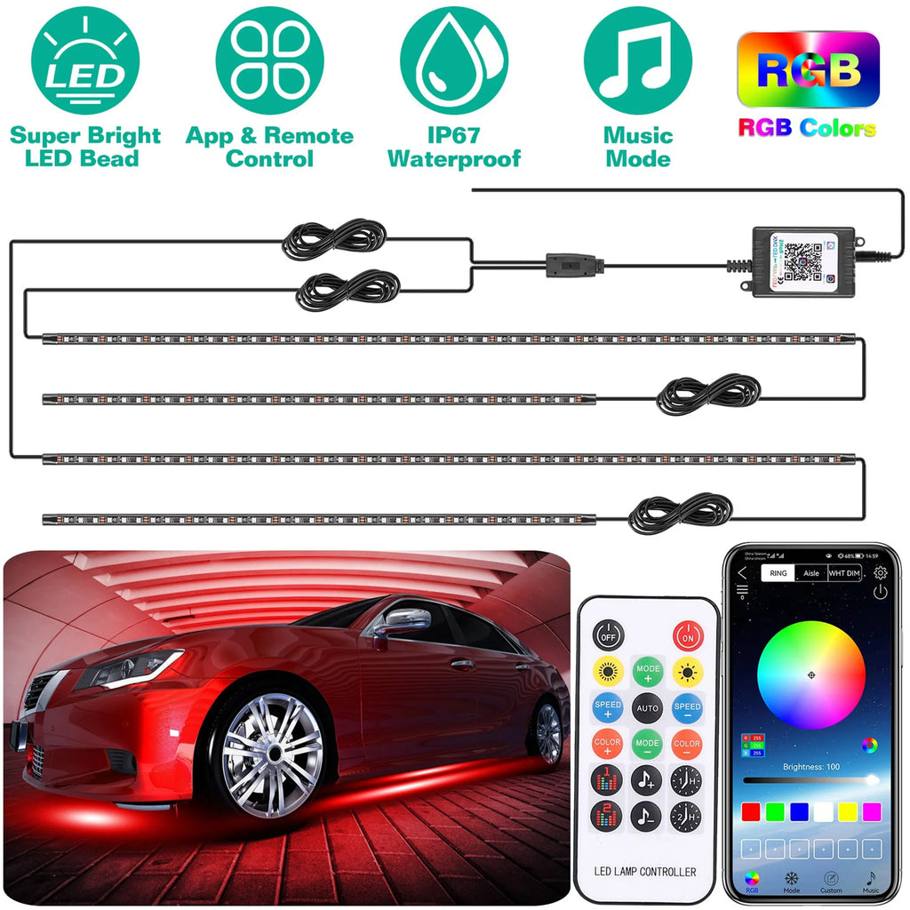 Waterproof RGB Underglow LED