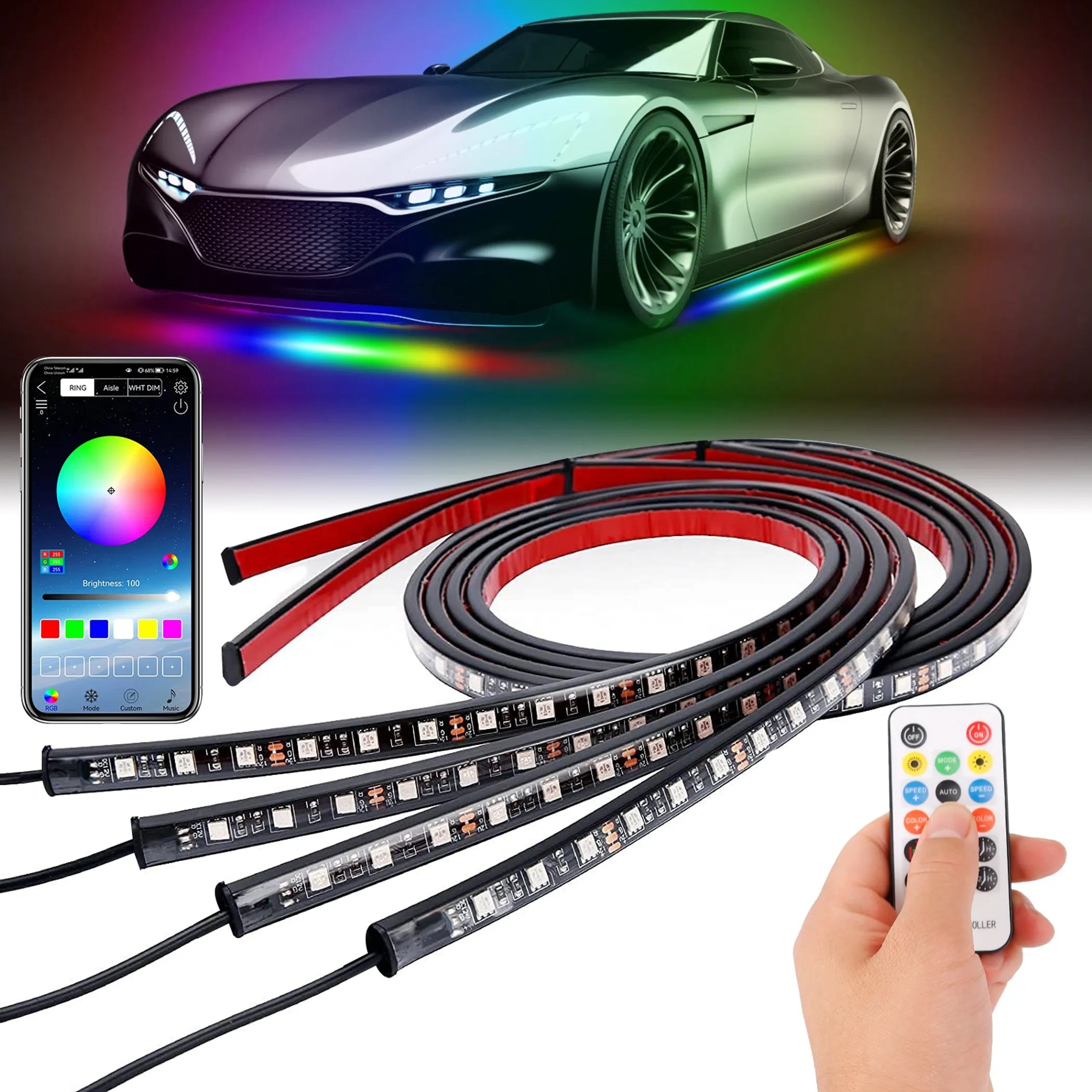 Waterproof RGB Underglow LED