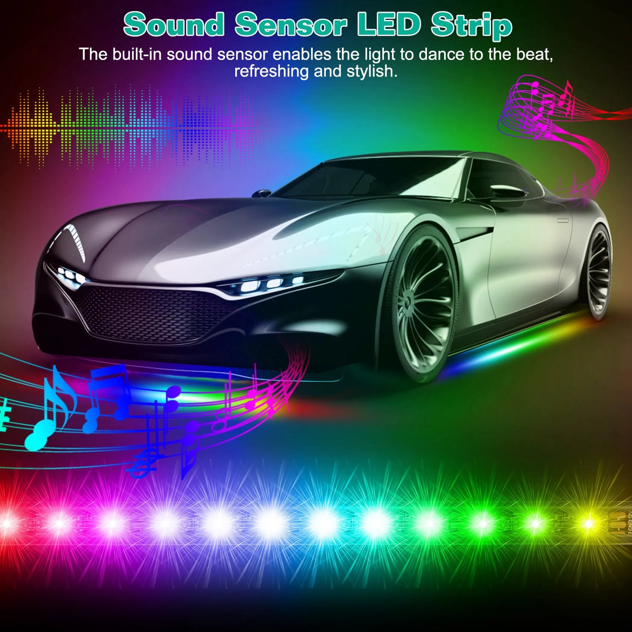 Waterproof RGB Underglow LED