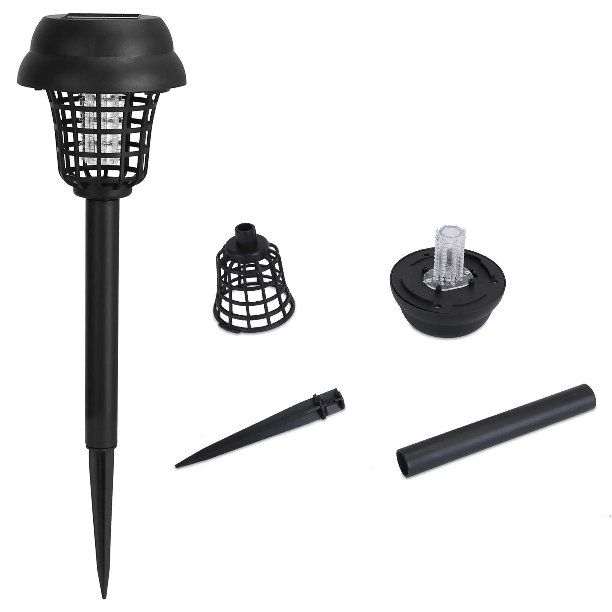 4 Pack Solar Powered Mosquito Zapper Outdoor Insect Killer Torch