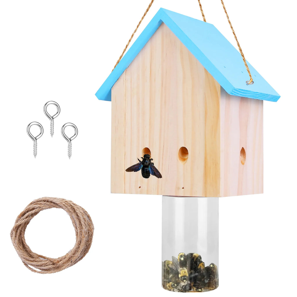 Wood Carpenter Bee Trap