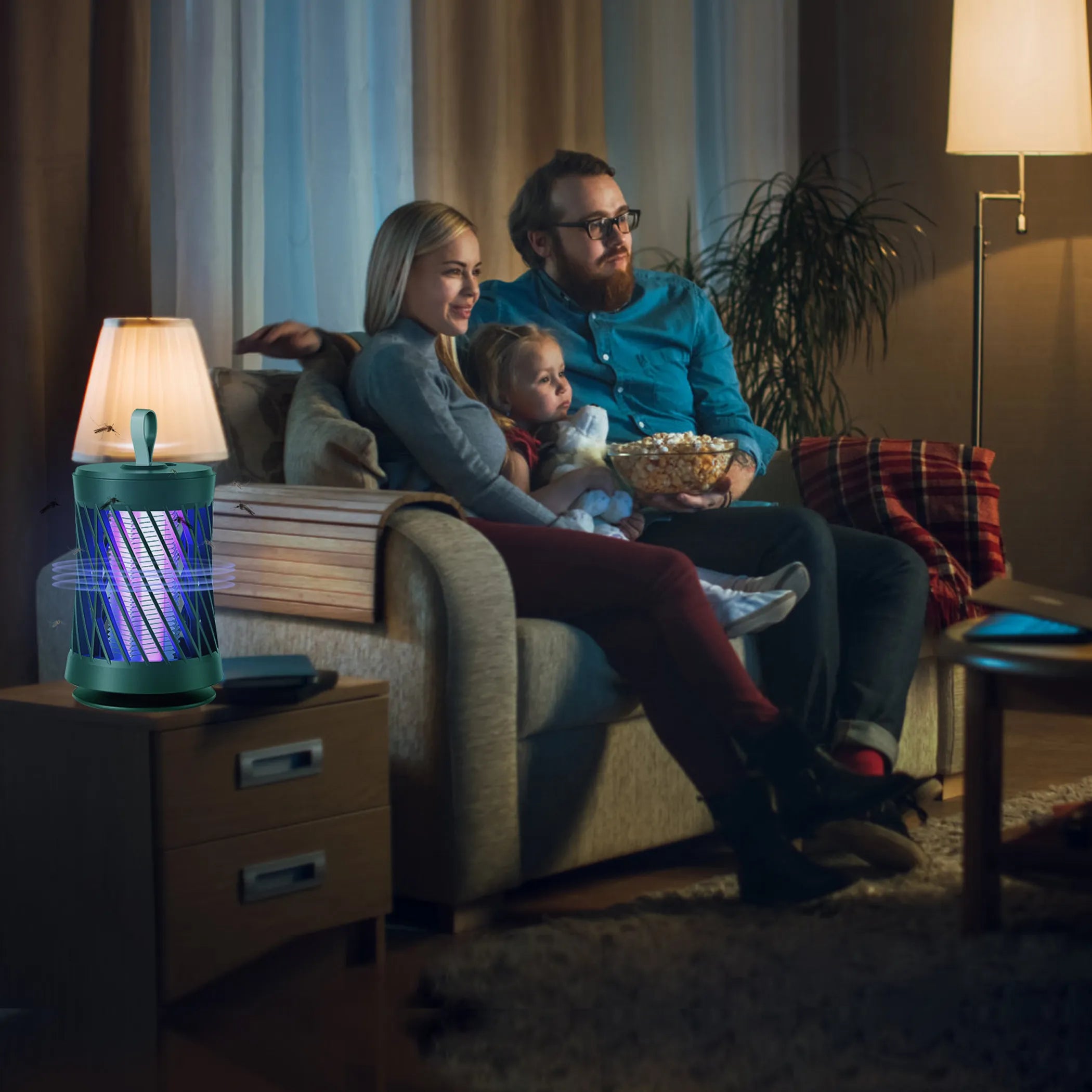 Rechargeable Mosquito Killer Lamp
