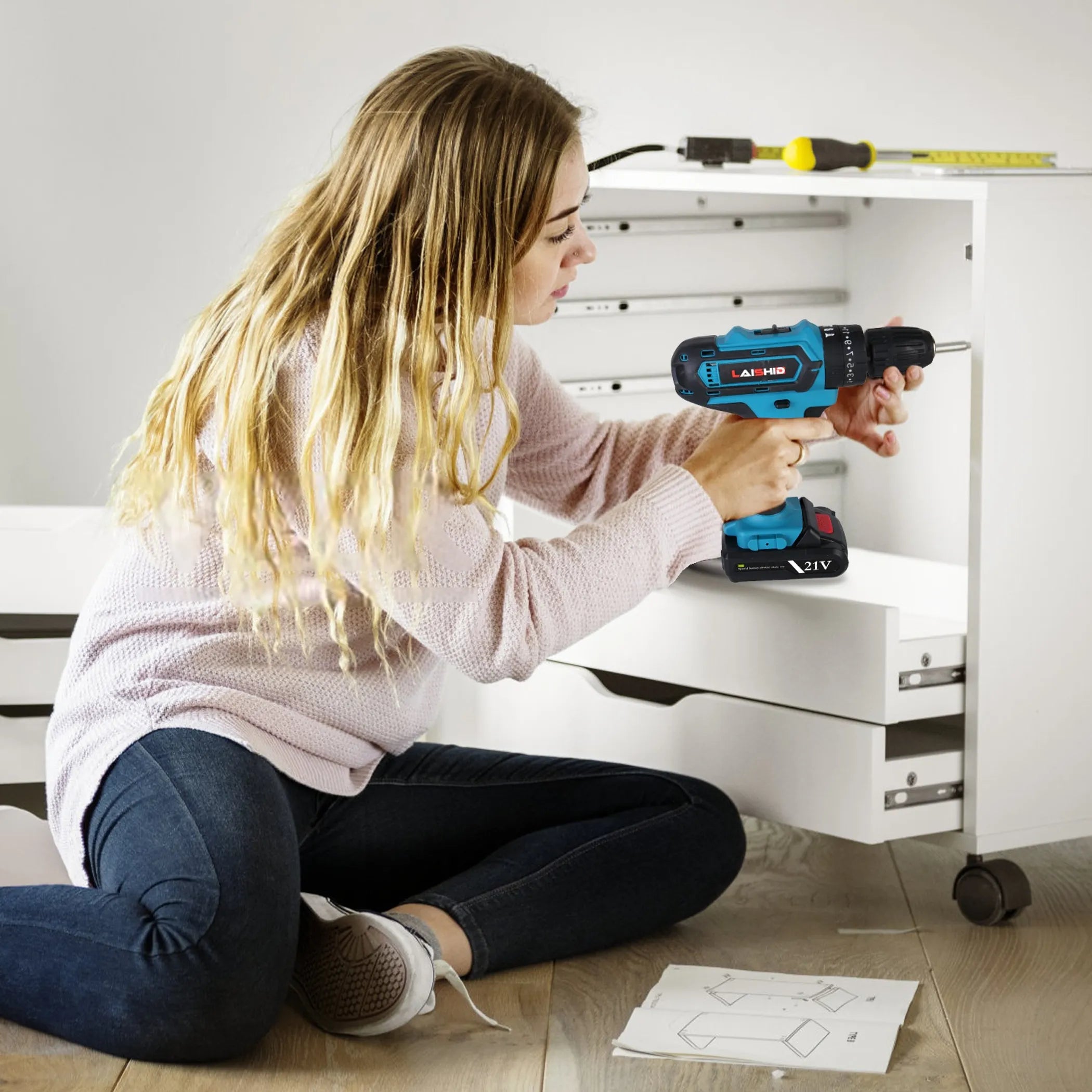 Cordless Drill Set
