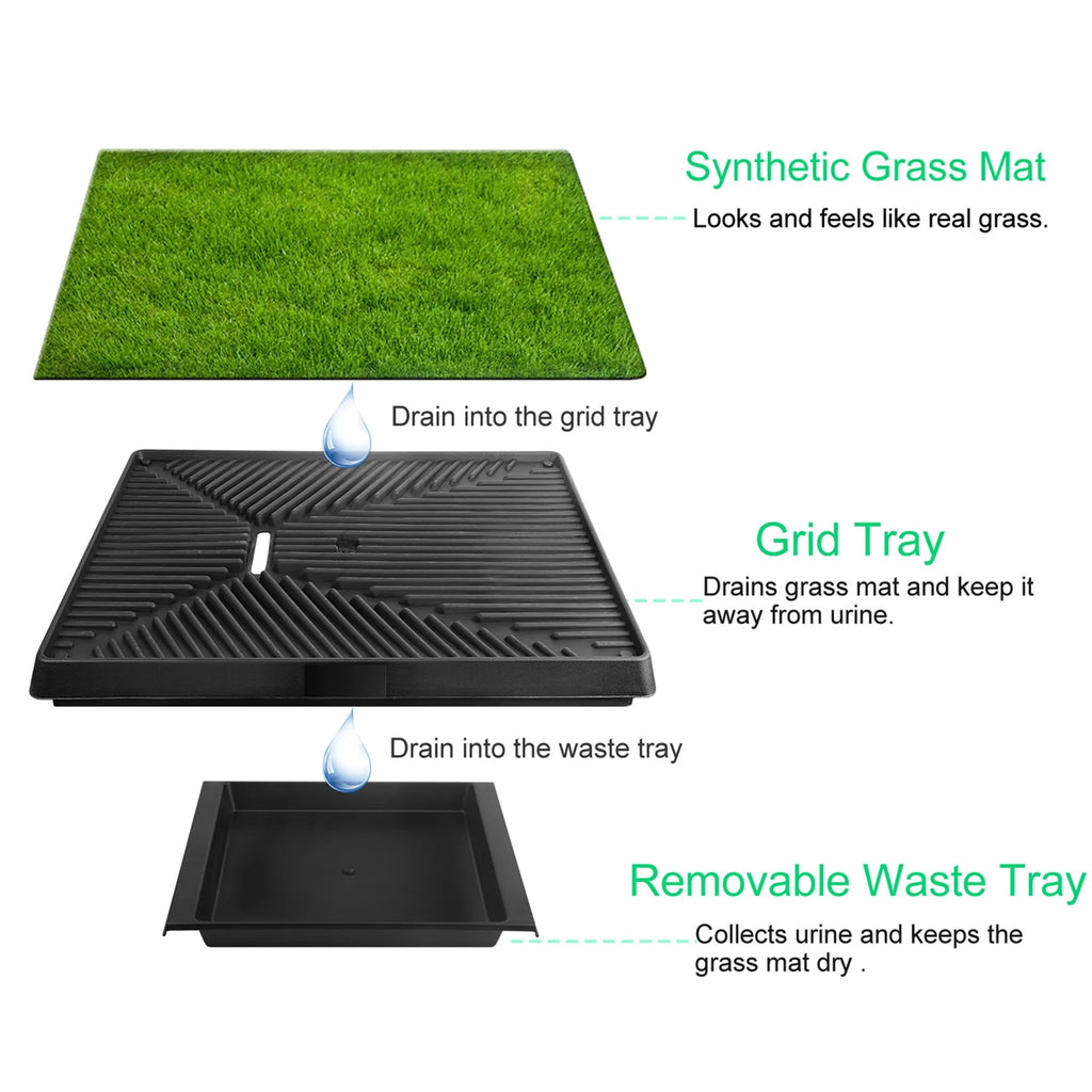 Dog Potty Training Artificial Grass Pad Pet Cat Toilet