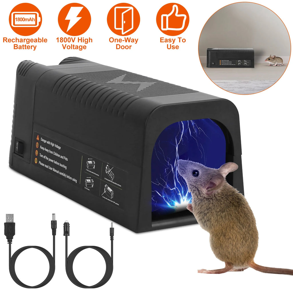 Electric Rat Trap Reusable Mice