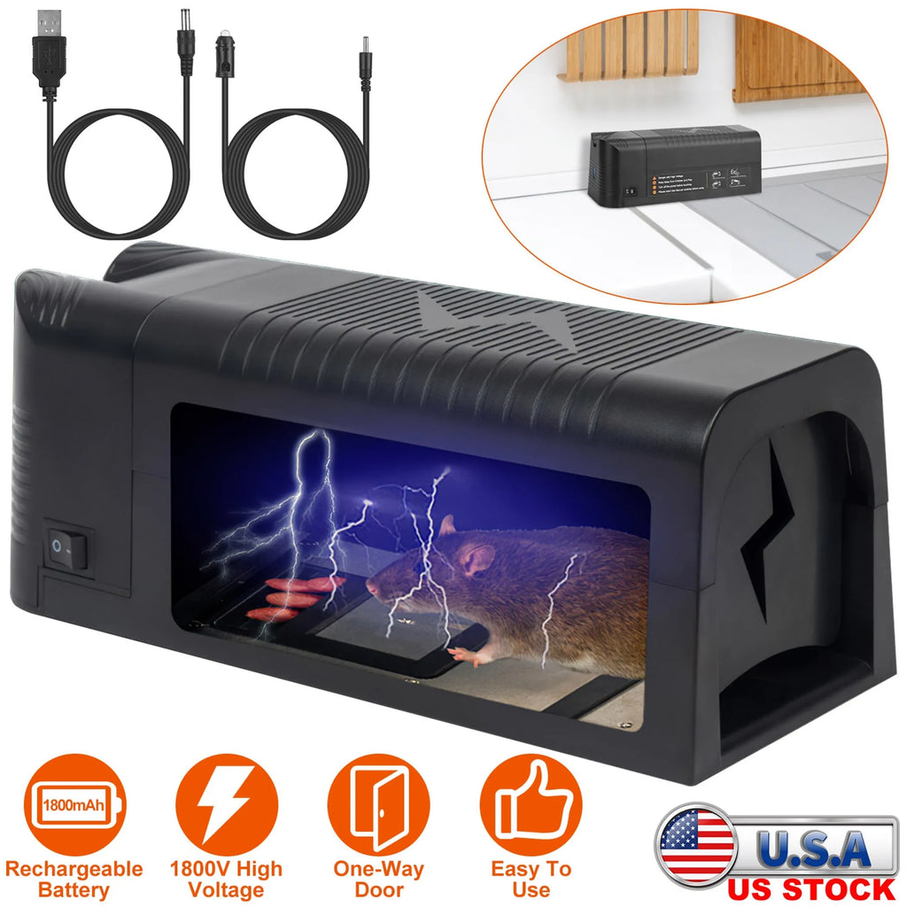 Electric Rat Trap Reusable Mice