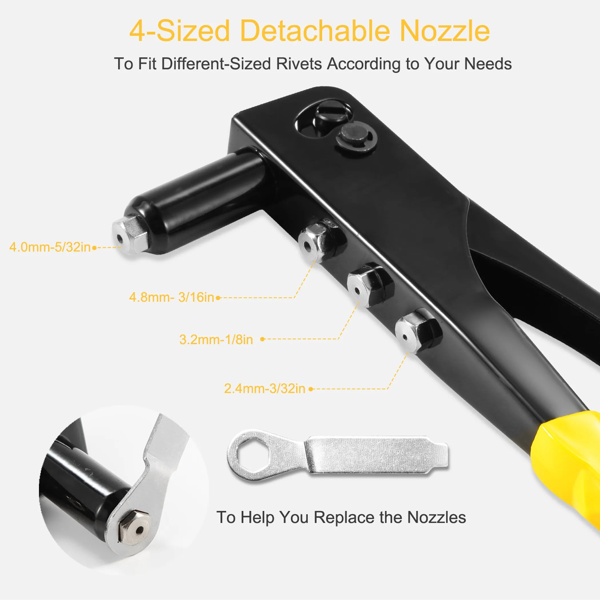 Hand Riveter Pop Rivet Gun