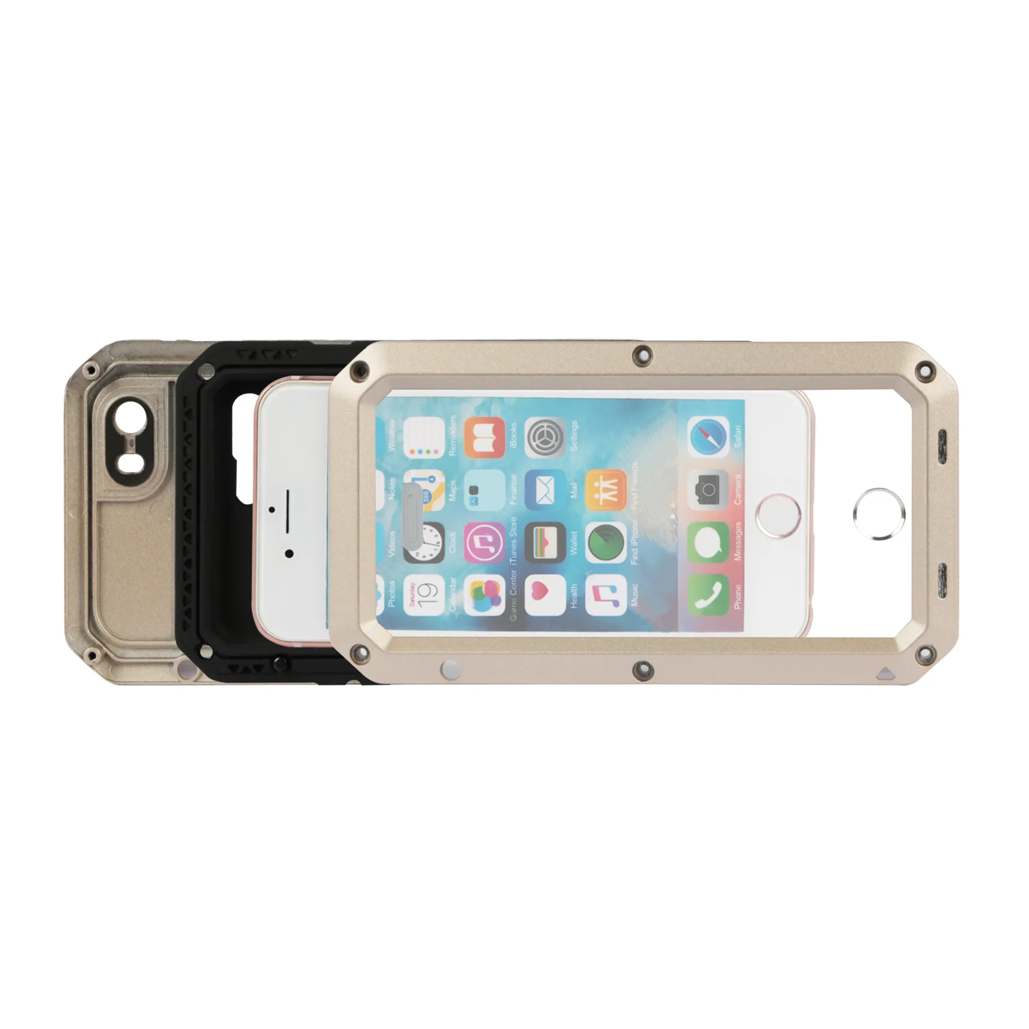 Rugged Shock-Resistant Hybrid Full Cover