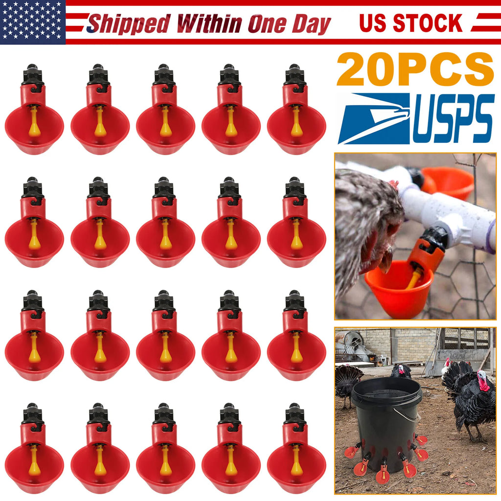 20 Pack Chicken Waterer AutoMat