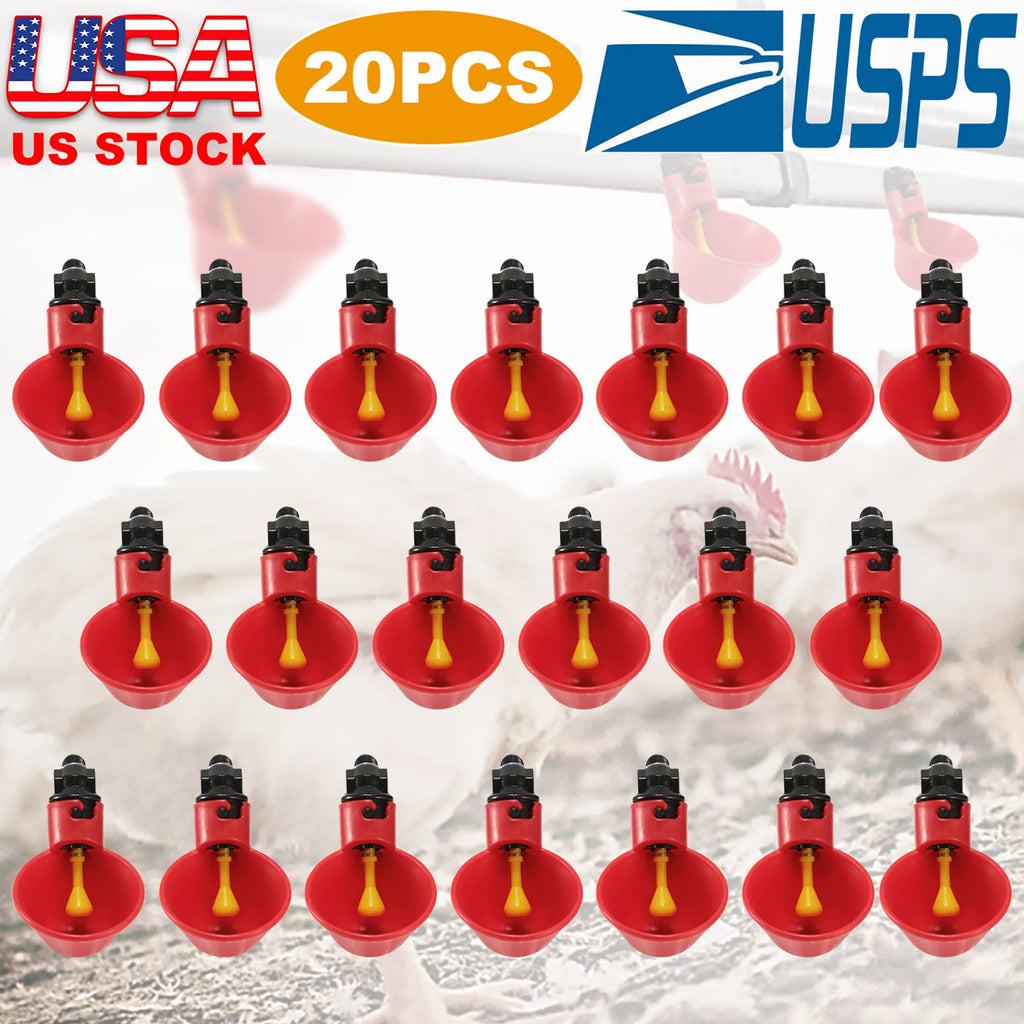 20 Pack Chicken Waterer AutoMat