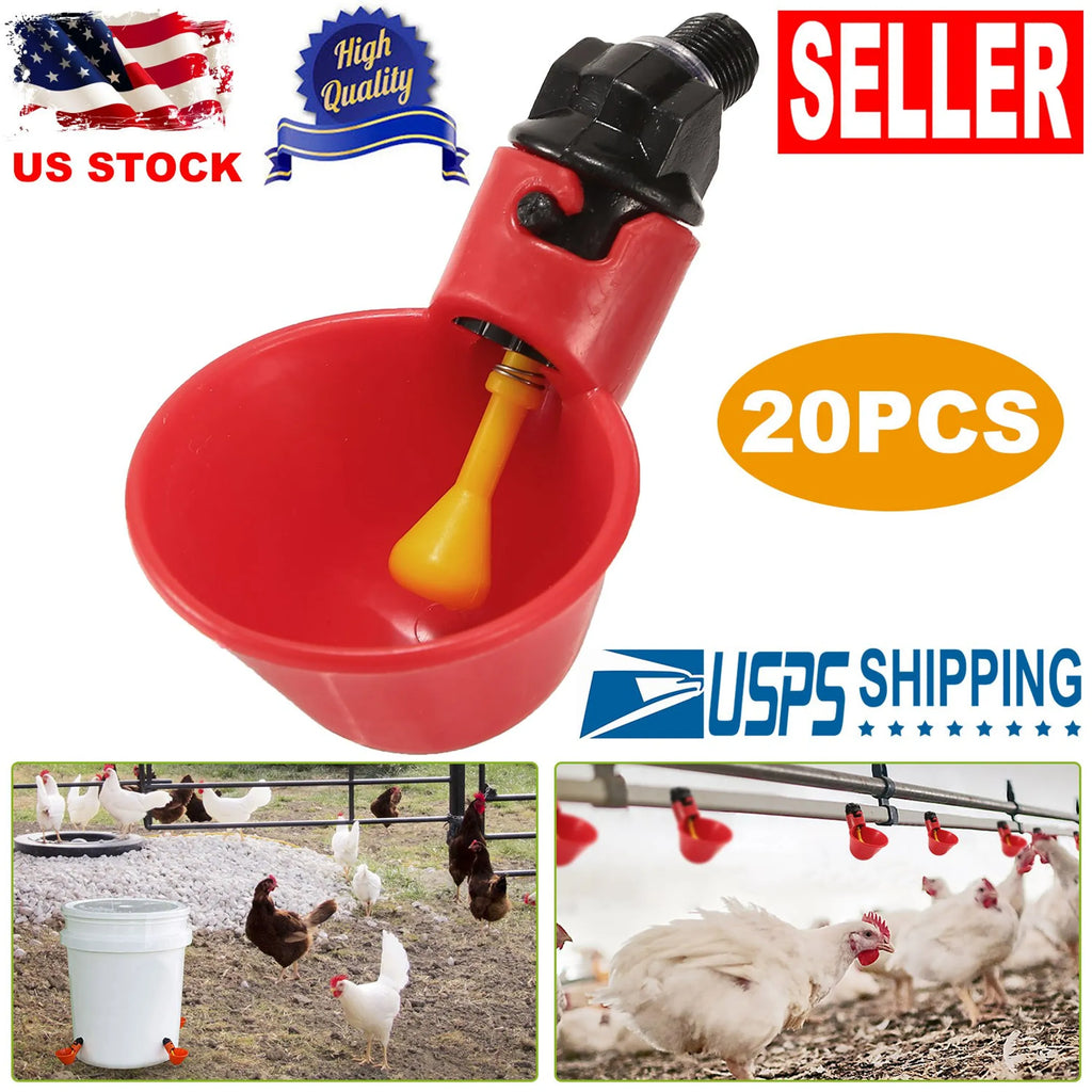 20 Pack Chicken Waterer AutoMat