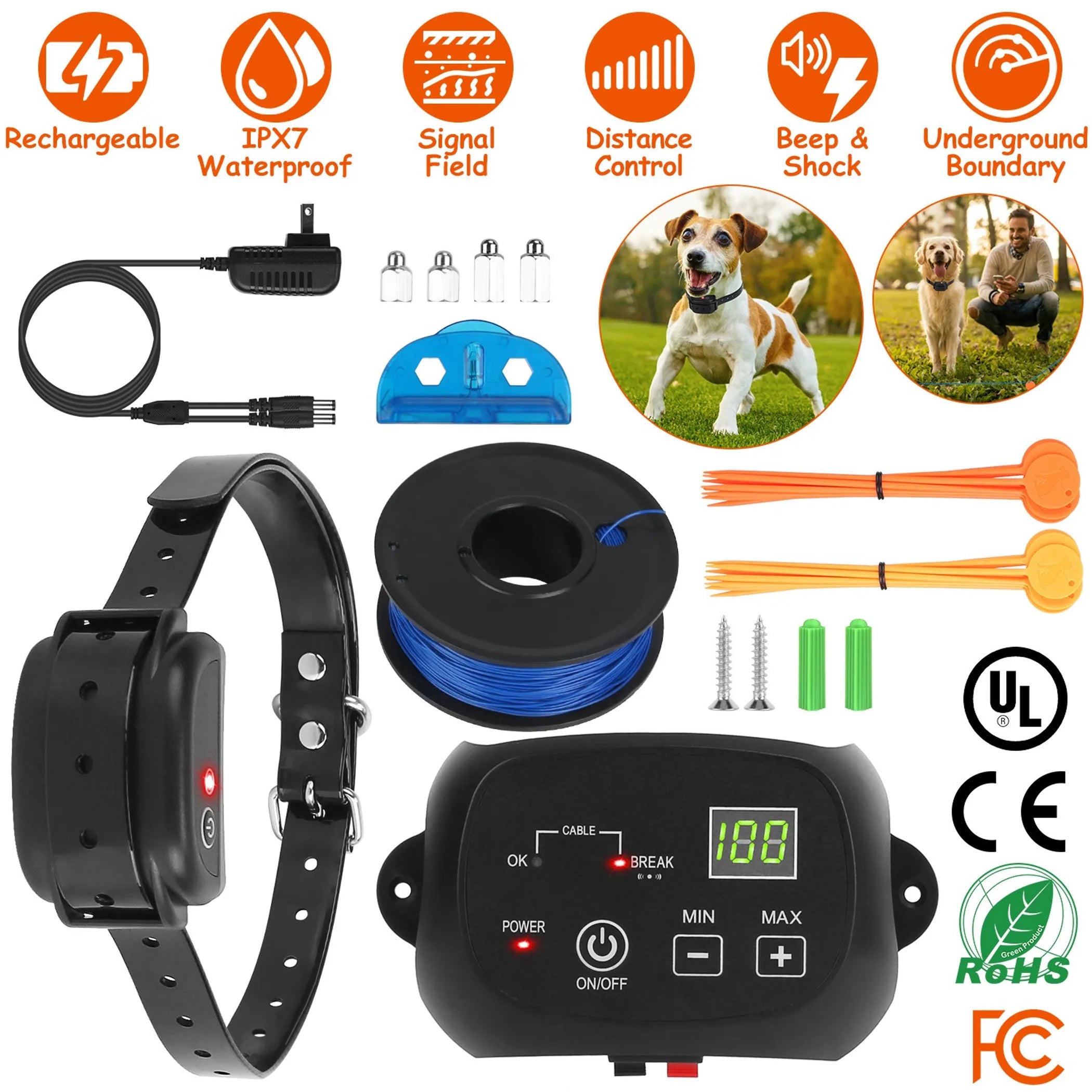 Dog Fence System Pet Containment System