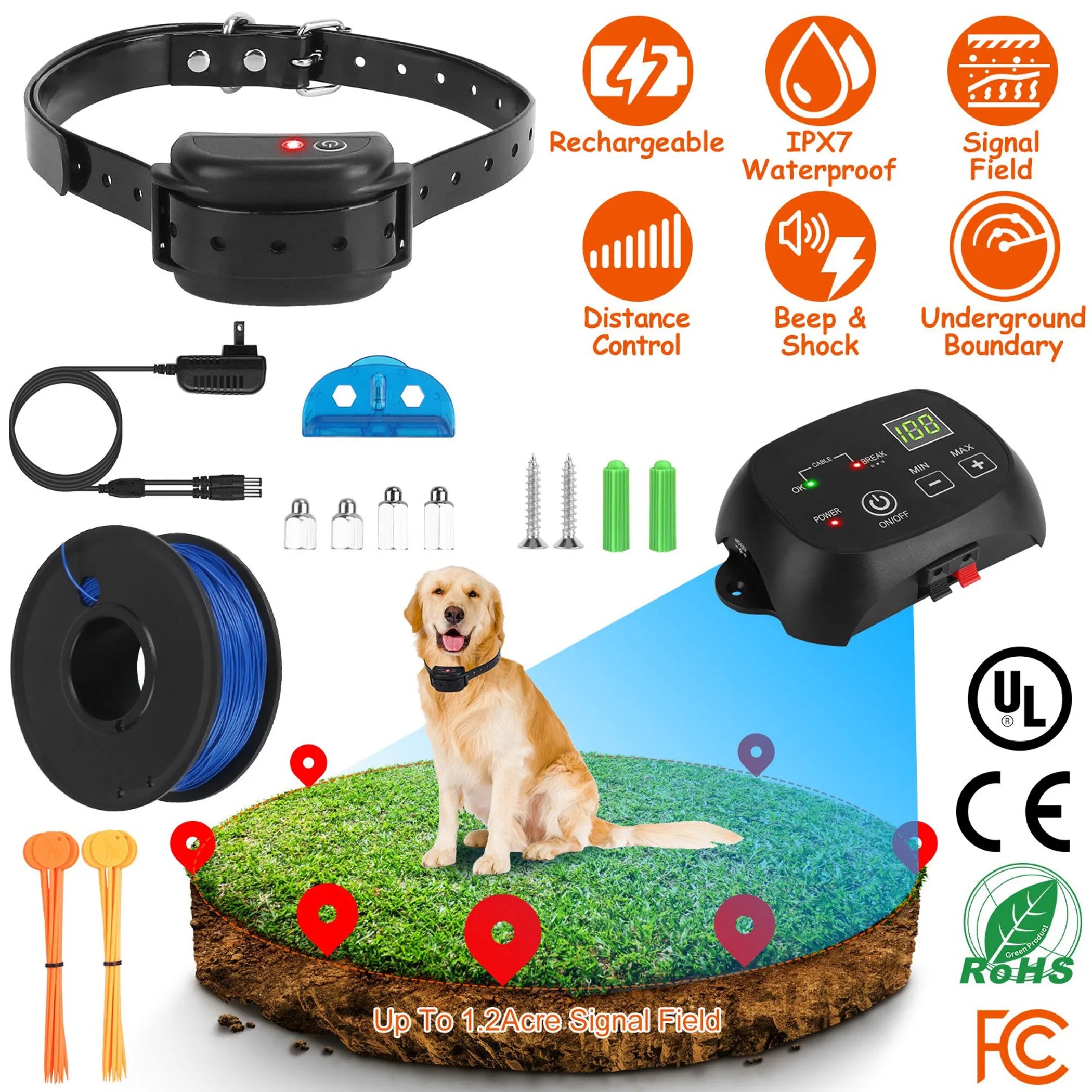 Dog Fence System Pet Containment System