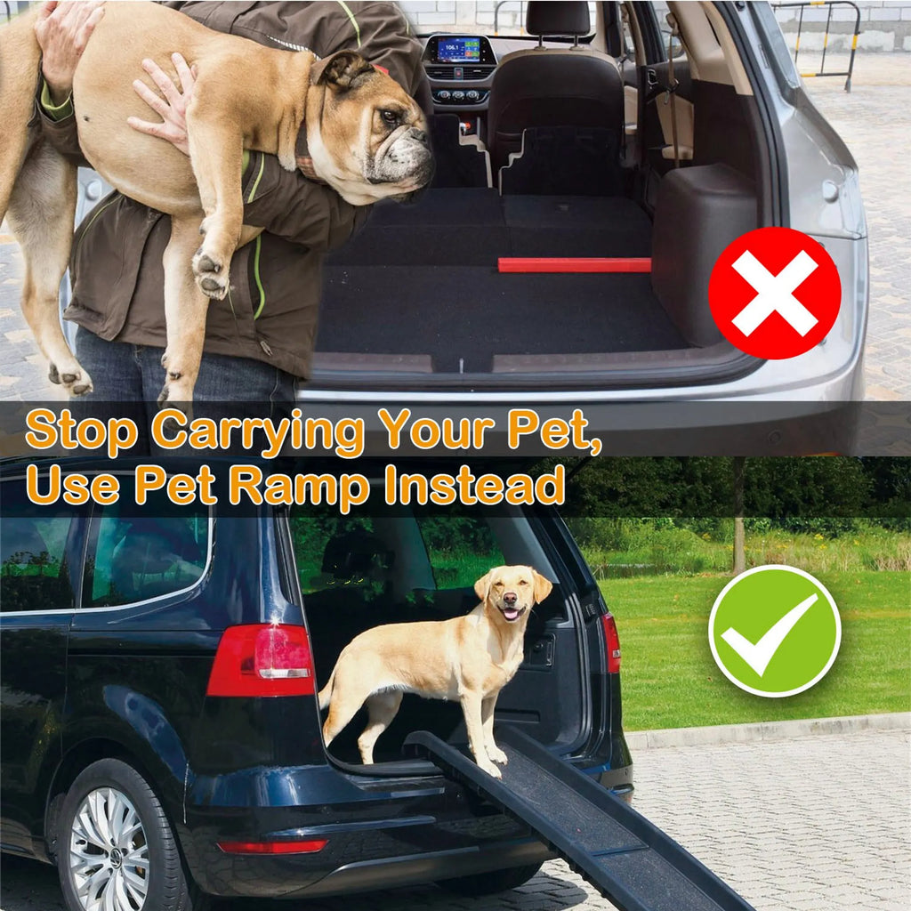 Foldable Pet Ramp Dog Car Ramp