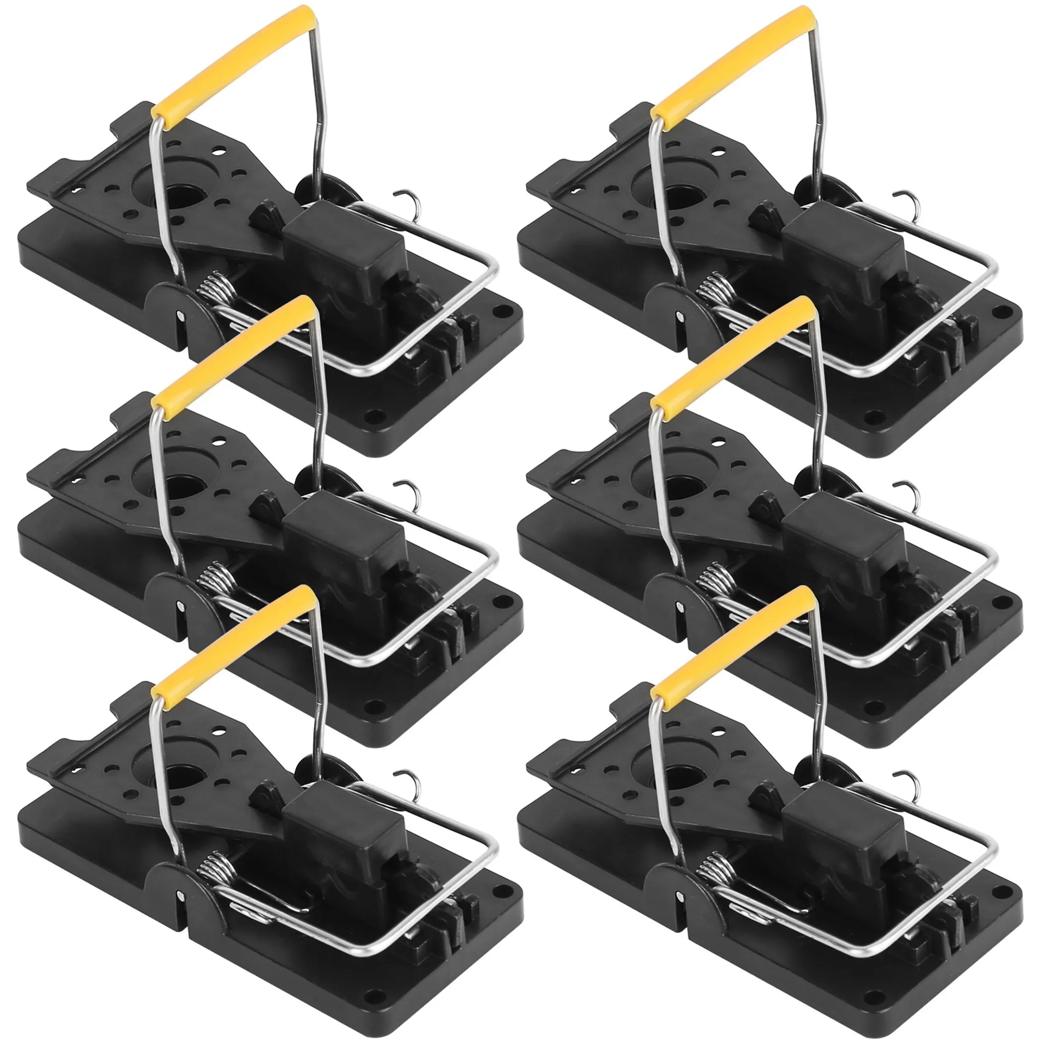 6Packs Mouse Traps Reusable Rat Rodent Killer