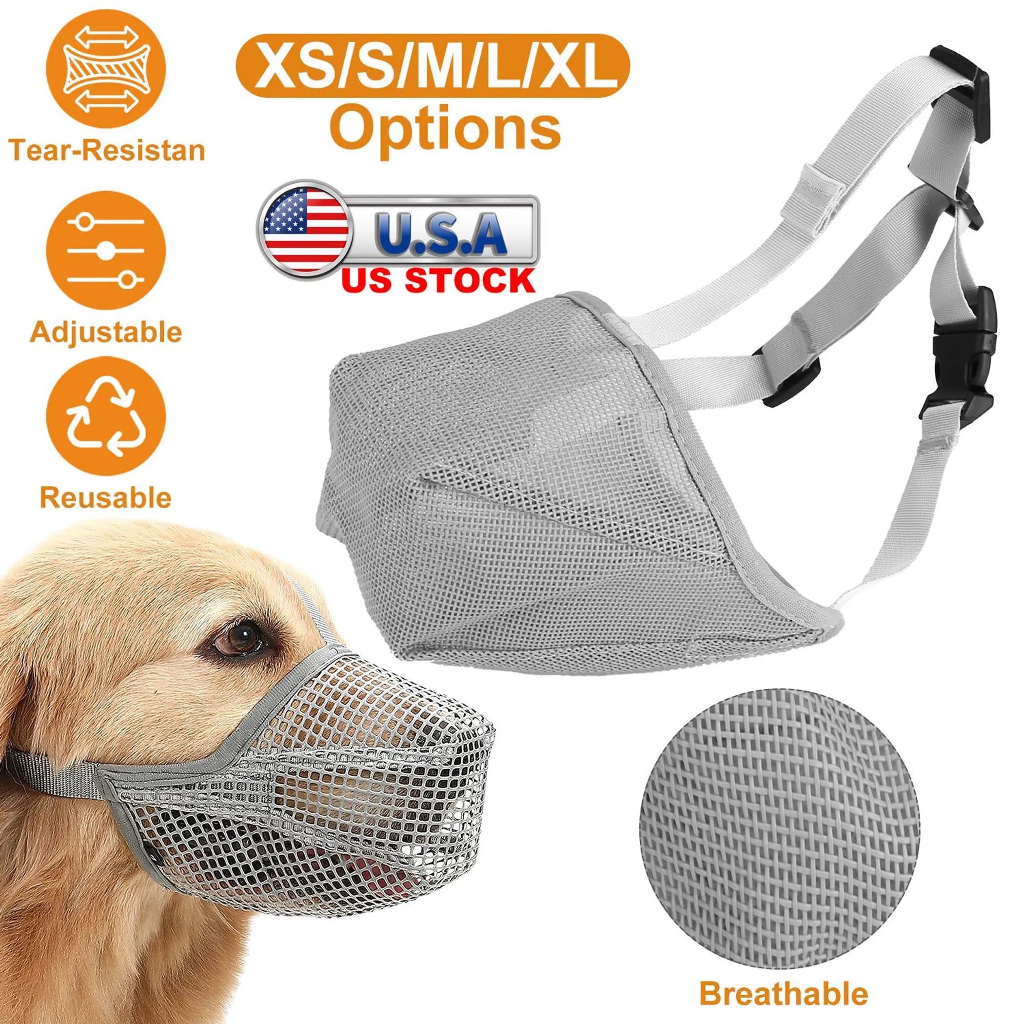 Pet Muzzle Mask