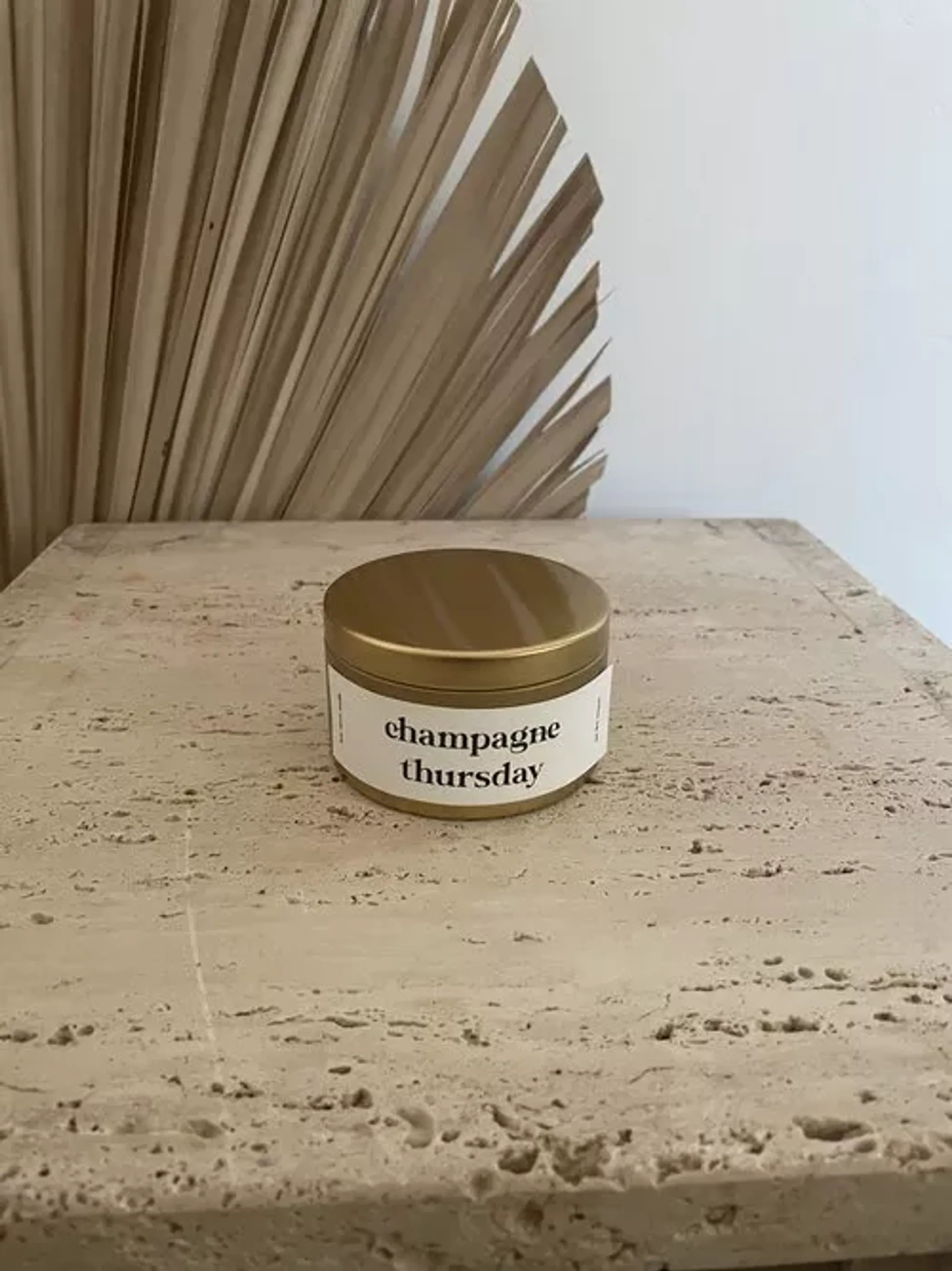 Champagne Thursday Candle | Champagne, Grapefruit, Lemon