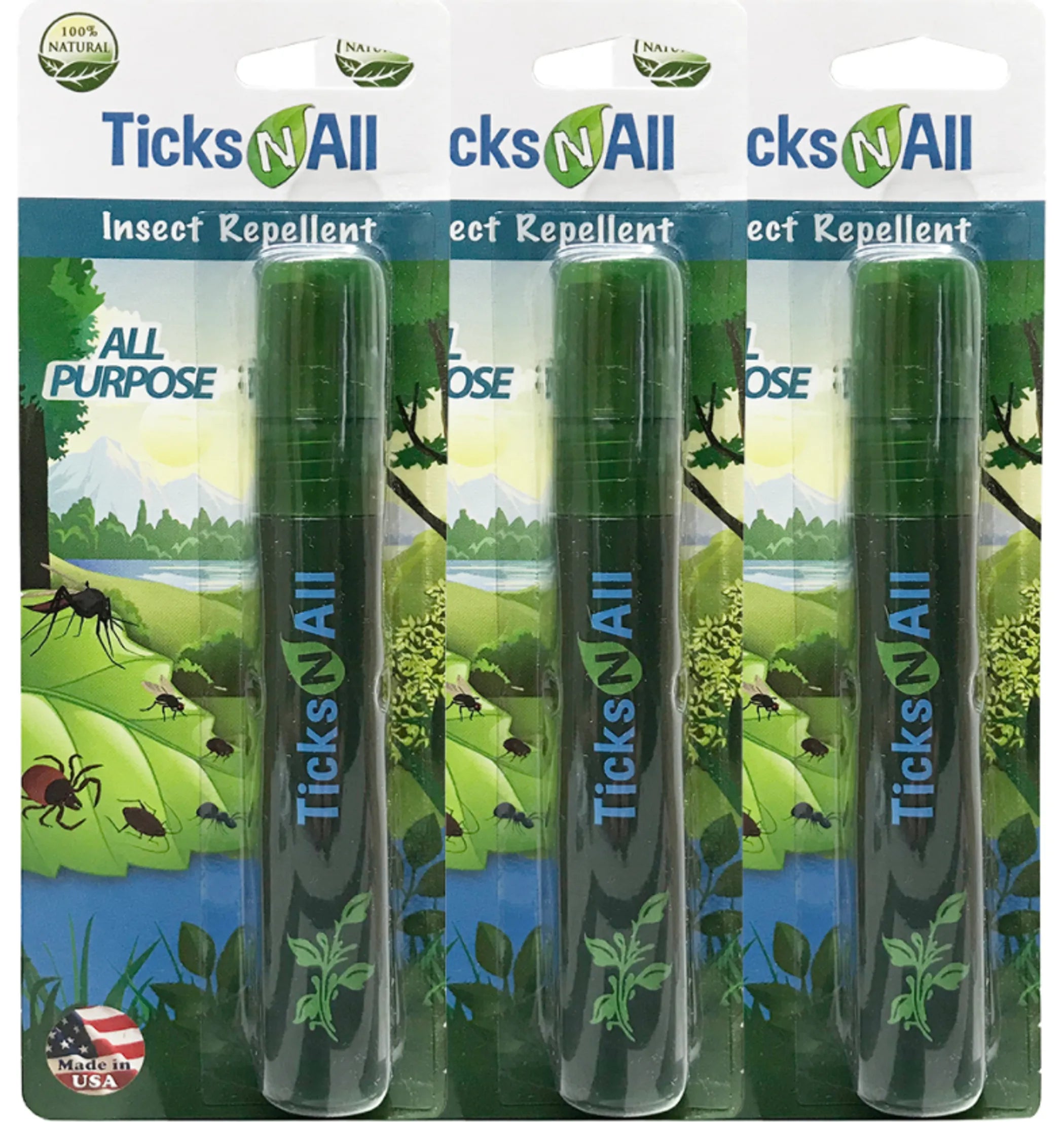 All Natural All Purpose Insect Repellent Mini Spray